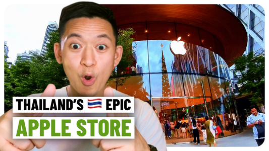 Quick tour of EPIC Apple Store in BKK | My AI Laptop Search @ Central World Bangkok, Thailand 🇹🇭