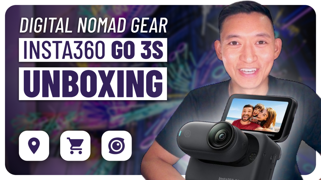 Multitask Insta360 GO 3S as Webcam! | Digital Nomad Perspective | Bangkok Vlog | Unboxing + Tests