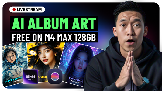 How I Made Stunning AI Art On My Mac For Free! | AI Album Art Tutorial