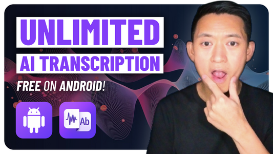 Discover the BEST FREE AI Transcript App on Android! | Full Tutorial (Save hundreds $$$)