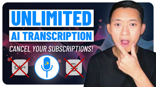 Discover the Best FREE AI Transcript App! 👄➡️📘 UNLIMITED, PRIVATE, OFFLINE! • Full Tutorial