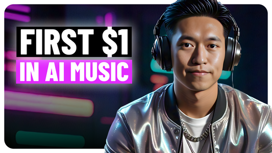 First $1 in AI Music: Why I'm celebrating and why you should too | AI Music Journey | Monetization