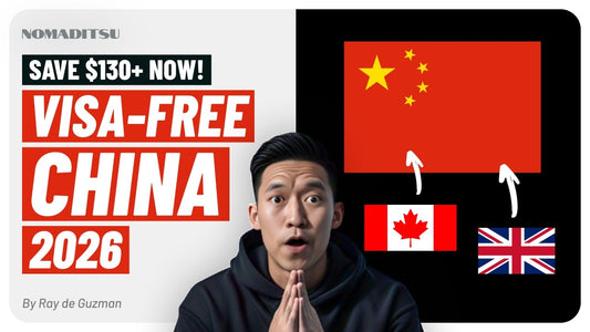 China Visa-Free for Canadians + UK (30 Days) -- Big Travel Update (2026) thumbnail