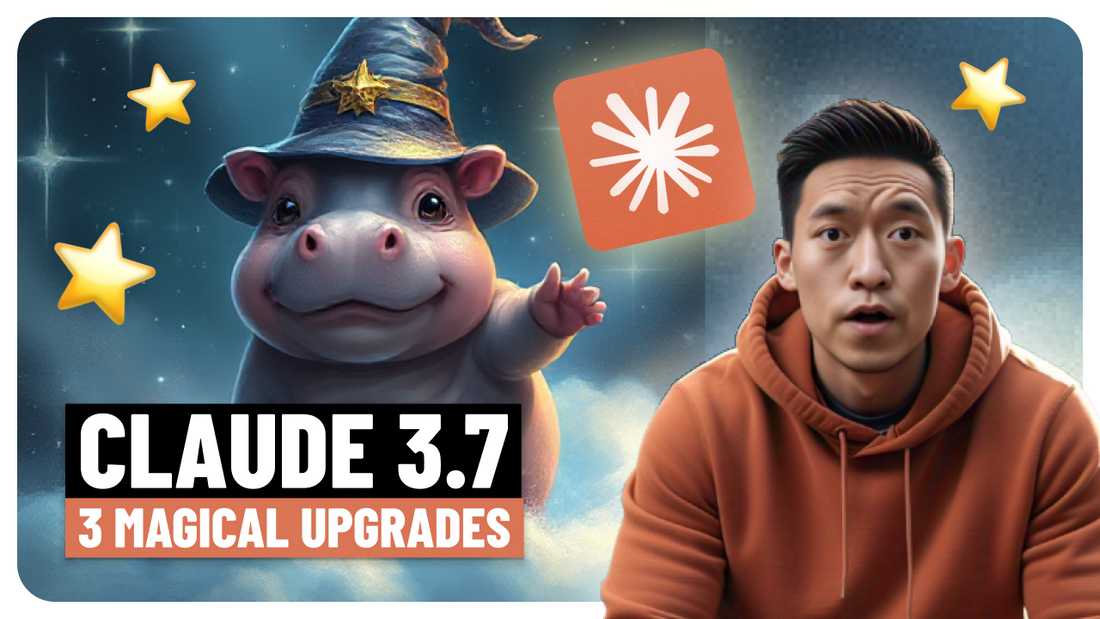 Claude 3.7 in 7 Minutes | 3 Magical Upgrades You Must Know (Feat. Moo Deng)